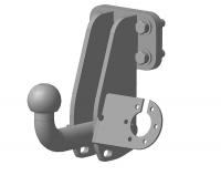 Фаркоп NS 20 для NISSAN Patrol  1998-2010, Автос, нагрузка 1500/75 кг. БЕЗ подрезки бампера от магазина ФаркопРос