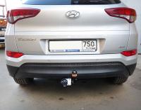 Фаркоп HY 28 для HYUNDAI Tucson 2015-2018, Автос, нагрузка 2000/100 кг. БЕЗ подрезки бампера от магазина ФаркопРос
