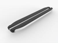 Пороги-подножки Alyans для OPEL ANTARA I 2006-2017 г.в. от турецкого производителя Can Auto. Размер подножки: 171 см. Silver. Артикул: CECA.47.0090