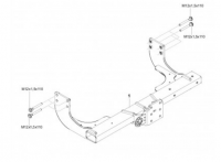 Оригинальный фаркоп WESTFALIA 321946600001 для Volkswagen Crafter II фургон одинарные колеса без ступеньки 2017- от магазина ФаркопРос