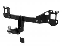 Быстросъемный Фаркоп A23.01E на Audi Q7 2015-2023, Q8 2018-2023 Volkswagen Touareg 2018-2023/ Ауди Ку7 2015-2023, Ку8 2018-2023 Фольксваген Туарег 2018-2023. Невидимый вырез в бампере. Масса ТСУ - 9 кг. Нагрузки: 140/750-3500*. (БЕЗ электрики) от магазина ФаркопРос