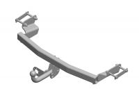 Фаркоп JW 02 для JEEP Compass 2007-03.2011, Автос, нагрузка 1500/75 кг. С подрезкой бампера от магазина ФаркопРос