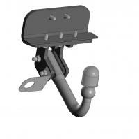 Фаркоп 3004-A Oris на Toyota Land Cruiser 300 2021-, Lexus LX 2022- без подрезки бампера. Тип шара: A. Нагрузки: 2250/100 кг, масса фаркопа 10,6 кг (без электрики в комплекте) от магазина ФаркопРос