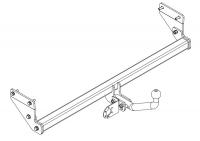 Фаркоп KI 38B для KIA Soul 2019-, Автос, нагрузка 1500/75 кг. БЕЗ подрезки бампера от магазина ФаркопРос