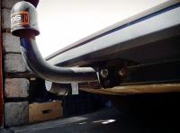 Фаркоп SK 10 для SKODA Octavia A7, Octavia A8 2013-2020, 2020-, Автос, нагрузка 1500/75 кг. С подрезкой бампера от магазина ФаркопРос