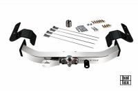 Фаркоп Y20ANM Балтекс для TOYOTA LAND CRUISER 200, 10/07-15, 15-, шар F нерж. в балке, 75/1800, нержавеющая накладка от магазина ФаркопРос