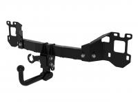 Быстросъемный фаркоп A23.01AV на Audi Q7 2015-2023, Q8 2018-2023/Volkswagen Touareg 2018-2023/ Ауди ку7 2015-2023, ку8 2018-2023/Фольксваген Туарег 2018-2023. Невидимый вырез в бампере. Масса ТСУ - 11 кг. Нагрузки: 140/750-3500*. (БЕЗ электрики) от магазина ФаркопРос