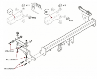 Оригинальный фаркоп WESTFALIA 316471600001 для RENAULT KADJAR 10/18 - F20 от магазина ФаркопРос