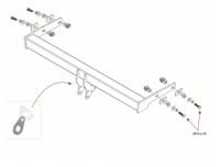 Оригинальный фаркоп WESTFALIA 320170600001 для VOLVO XC40 10/17- A40V от магазина ФаркопРос