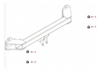 Оригинальный фаркоп WESTFALIA 303476600001 для BMW X2 G3911/17- A40V от магазина ФаркопРос