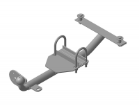 Фаркоп KI 06 для KIA Sportage Grand 2001-2004, Автос, нагрузка 750/50 кг. БЕЗ подрезки бампера от магазина ФаркопРос