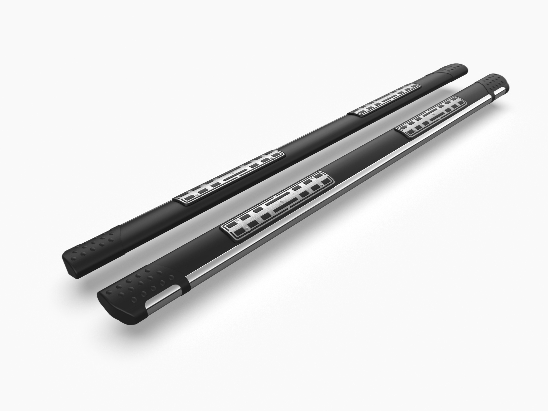 Пороги-подножки Emerald для KIA SORENTO III Prime 2014-2020 г.в. от турецкого производителя Can Auto. Размер подножки: 182 см. Black. Артикул: KISO.77.1489