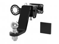 Быстросъемный Фаркоп T23.10E на Toyota LC Prado 70 1987-1996/ LC 60-70-80 1980-2015/ LC 100-105 1996-2007/ Mitsubishi Pajero 2 1991-2000/ Nissan Safari 2,3 1987-2007. БЕЗ выреза в бампере. Масса ТСУ - 7 кг. Нагрузки: 50/750*. (БЕЗ электрики) от магазина ФаркопРос