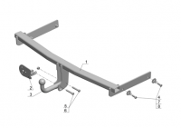 Фаркоп VW 31 для VOLKSWAGEN Passat CL B7 седан/универсал 2010-2015, Автос, нагрузка 1500/75 кг. С подрезкой бампера от магазина ФаркопРос
