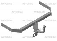 Фаркоп VW 27 для VOLKSWAGEN Polo  2009-2018, Автос, нагрузка 1000/75 кг. С подрезкой бампера от магазина ФаркопРос