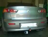 Фаркоп MI 19 для MITSUBISHI Lancer X 2007-2012, Автос, нагрузка 750/50 кг. БЕЗ подрезки бампера от магазина ФаркопРос