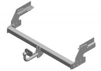 Фаркоп NS 22 для NISSAN NP 300 pick-up 2008-, Автос, нагрузка 2500/100 кг. БЕЗ подрезки бампера от магазина ФаркопРос