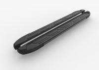 Пороги-подножки Corund для KIA SORENTO III Prime 2014-2020 г.в. от турецкого производителя Can Auto. Размер подножки: 183 см. Black. Артикул: KISO.69.1489