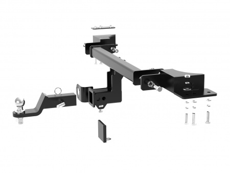 Фаркоп J23.03E на JETOUR T2 2024- / Джетур Т2 2024- БЕЗ выреза в бампере (снимается штатный лючок). Масса ТСУ - 12 кг. Нагрузки: 50/1200*. (БЕЗ электрики) от магазина ФаркопРос