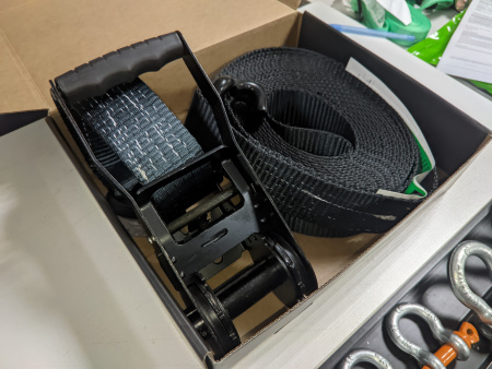 Ремень стяжной Hitch RS Professional self-tension 600:6000:10 (50mm stf600daN 5T 10M)