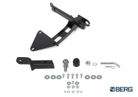 Фаркоп BERG для Lada Granta HB 2018-. Тип шара: E. Нагрузки: 1100/75 кг. Вес: 6 кг. БЕЗ выреза в бампере. Артикул - (F.6017.001) от магазина ФаркопРос