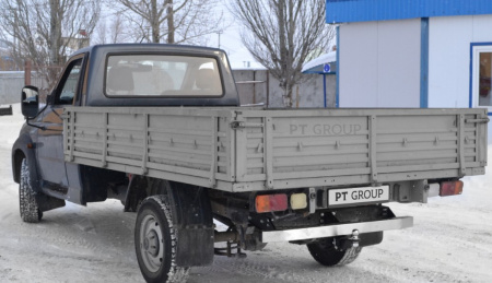 Фаркоп UPK-08-991124.00 PT Group для с НЕРЖ накладкой УАЗ пикап 2008- / УАЗ Профи 2017- (236022, 236031 (ст-т.) от магазина ФаркопРос