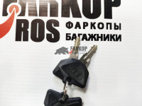 Набор личинок с ключами багажной системы LUX (4 шт.) от магазина ФаркопРос