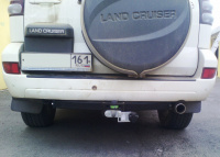 Фаркоп T113-F для TOYOTA L.C. PRADO (J120/J150) (2002 - ...) / LEXUS GX (460/470) (...- 2014) / FJ CRUISER, шар F, Лидер Плюс от магазина ФаркопРос