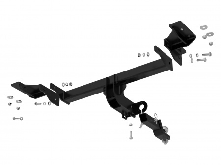 Быстросъемный Фаркоп H23.04E на HAVAL DARGO 2022-/ Хавал Дарго 2022-. БЕЗ выреза в бампере. Масса ТСУ - 17 кг. Нагрузки: 75/750-2000*. (БЕЗ электрики) от магазина ФаркопРос