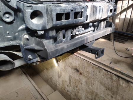 Усиленный Фаркоп под заказ с Установкой в Новосибирске. Тип шара: A, F, BA, Под квадрат. от магазина ФаркопРос