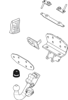 Brink 9555420 Крюк быстросъёмный от фаркопа 424700 Toyota Land Cruiser 200 / Lexus LX 570 2008- / LX 450d 2015-. Невидимый вырез в бампере. Тип шара: BMAR (фаркоп съемный). от магазина ФаркопРос