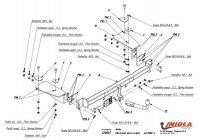 Фаркоп CH.007 для Chevrolet Aveo sedan 2006-2012, Imiola от магазина ФаркопРос