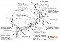 Фаркоп U.001 для Subaru Forester 1998-2008, Imiola. Без выреза бампера от магазина ФаркопРос