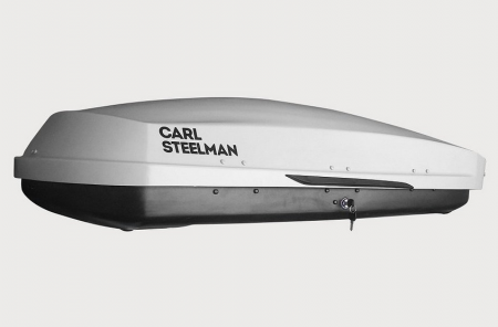 Багажный бокс на крышу Carl Steelman FANTOM 1830*830*370 темно-серый "карбон" с двухсторонним открытием(об.395л) от магазина ФаркопРос