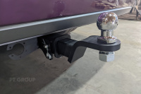 Фаркоп LLN-22-991122.00 для LiXiang L9 2022-/ L7 2023- съемный квадрат. Тип шара: E. Нагрузки 1000/50 кг. Без подрезки бампера  от магазина ФаркопРос