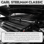 Багажный бокс на крышу Carl Steelman CLASSIC 1950*865*405 черный "карбон" с двухсторонним открытием + еврокрепление "краб"(об.470л) от магазина ФаркопРос