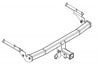 Фаркоп TY 51 под американский квадрат для Toyota RAV 4 2005-2012, Avtos, нагрузка 1500/75 кг. БЕЗ подрезки бампера. Тип шара - A от магазина ФаркопРос