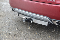 Фаркоп с накладкой из нерж. LRX-19-991124.00 PT Group для Lexus RX, кроме F-Sport 2019- съемный квадрат от магазина ФаркопРос