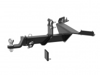 Быстросъемный Фаркоп U23.01E на UAZ PATRIOT 2014 - ... (УАЗ ПАТРИОТ). БЕЗ выреза в бампере. Масса ТСУ - 9 кг. Нагрузки: 90/750-1500*. (БЕЗ электрики) от магазина ФаркопРос