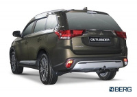 Фаркоп BERG для Mitsubishi Outlander 2018-. Тип шара: A. Нагрузки: 2000/100 кг. Вес: 19 кг. Небольшой вырез в бампере. Артикул - (F.4013.001) от магазина ФаркопРос