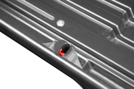 Багажный бокс на крышу LUX IRBIS 175 1750*850*400 серый матовый с двухсторонним открытием (об.450л) от магазина ФаркопРос