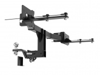 Быстросъемный фаркоп S23.02E на SsangYong Korando 2019-. НЕВИДИМЫЙ вырез в бампере. Масса ТСУ - 22 кг. Нагрузки: 75/650-1300*. (БЕЗ электрики) от магазина ФаркопРос