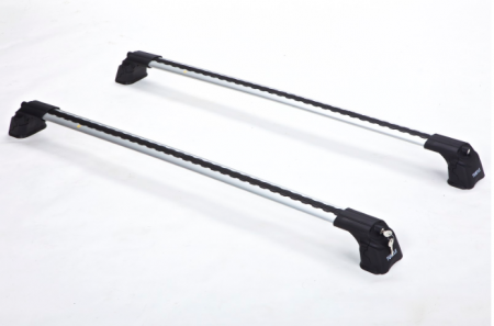 Багажники Turtle Air 3 на Jeep Grand Cherokee 2010+ (WK2) Silver от магазина ФаркопРос