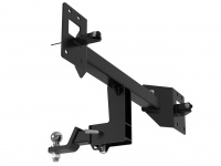 Быстросъемный Фаркоп G23.04E на GEELY Atlas 2023-/ Джили Атлас 2023-. БЕЗ выреза в бампере. Нагрузки: 50/750-1200*. (БЕЗ электрики) от магазина ФаркопРос