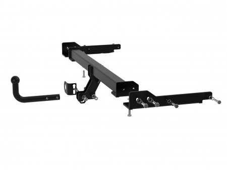 Фаркоп S23.08A на SKODA OCTAVIA A7/A8 лифтбек/универсал 2012-/ Шкода Октавия A7/A8 лифтбек/универсал 2012-. Невидимый вырез в бампере. Масса ТСУ - 15 кг. Нагрузки: 75/2000*. (БЕЗ электрики) от магазина ФаркопРос