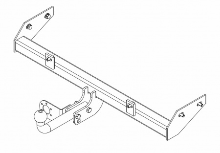 Фаркоп VAZ-39 Автос для Лада Kalina 1117, 1118 от магазина ФаркопРос