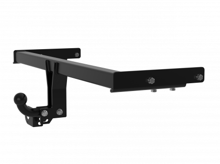 Фаркоп N23.04A на NISSAN X-TRAIL I (T30) 2001-2007/ Ниссан Х-Траил 1 (Т30) 2001-2007 . Невидимый вырез в бампере. Нагрузки: 75/1300*. (БЕЗ электрики) от магазина ФаркопРос