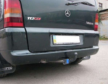 Фаркоп M.008 для Фаркоп Mercedes Vito w638 1996-2003, Mercedes Viano w638 1996-2003, исключая авто с парктроником. Тип шара: A, необходима подрезка бампера. Imiola от магазина ФаркопРос
