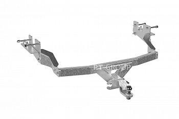 Быстросъемный фаркоп (ГОРЯЧ. Оцинк.) под квадрат для HYUNDAI H-1 2007-/ Starex 2007-2021, БЕЗ подрезки бампера. HHA-07-991122.00GZN от магазина ФаркопРос