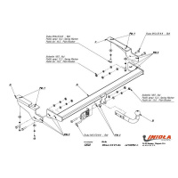 Фаркоп C.022 для Citroen C5 II liftback 2004-2008, Imiola от магазина ФаркопРос